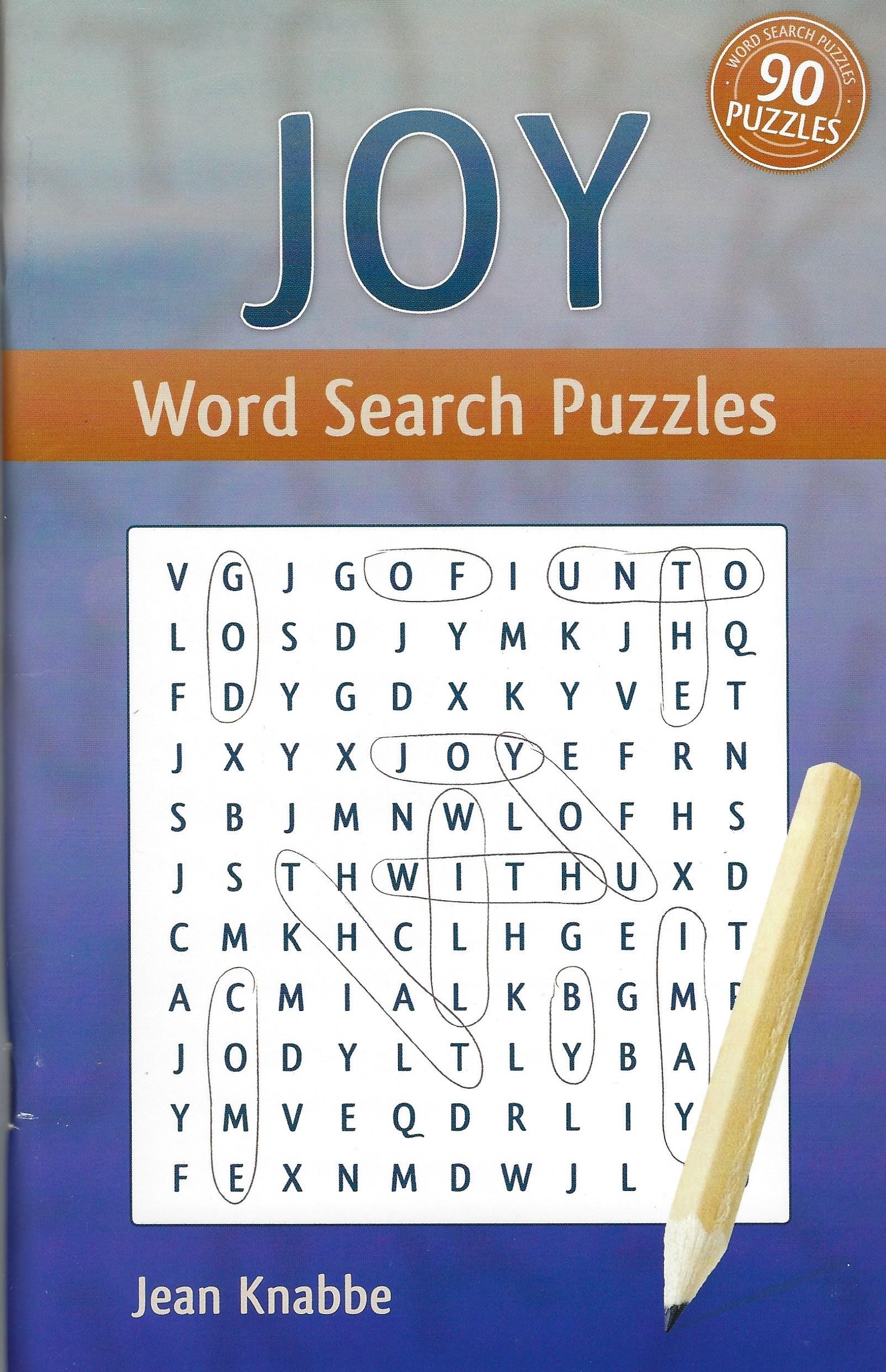 JOY WORD SEARCH PUZZLES